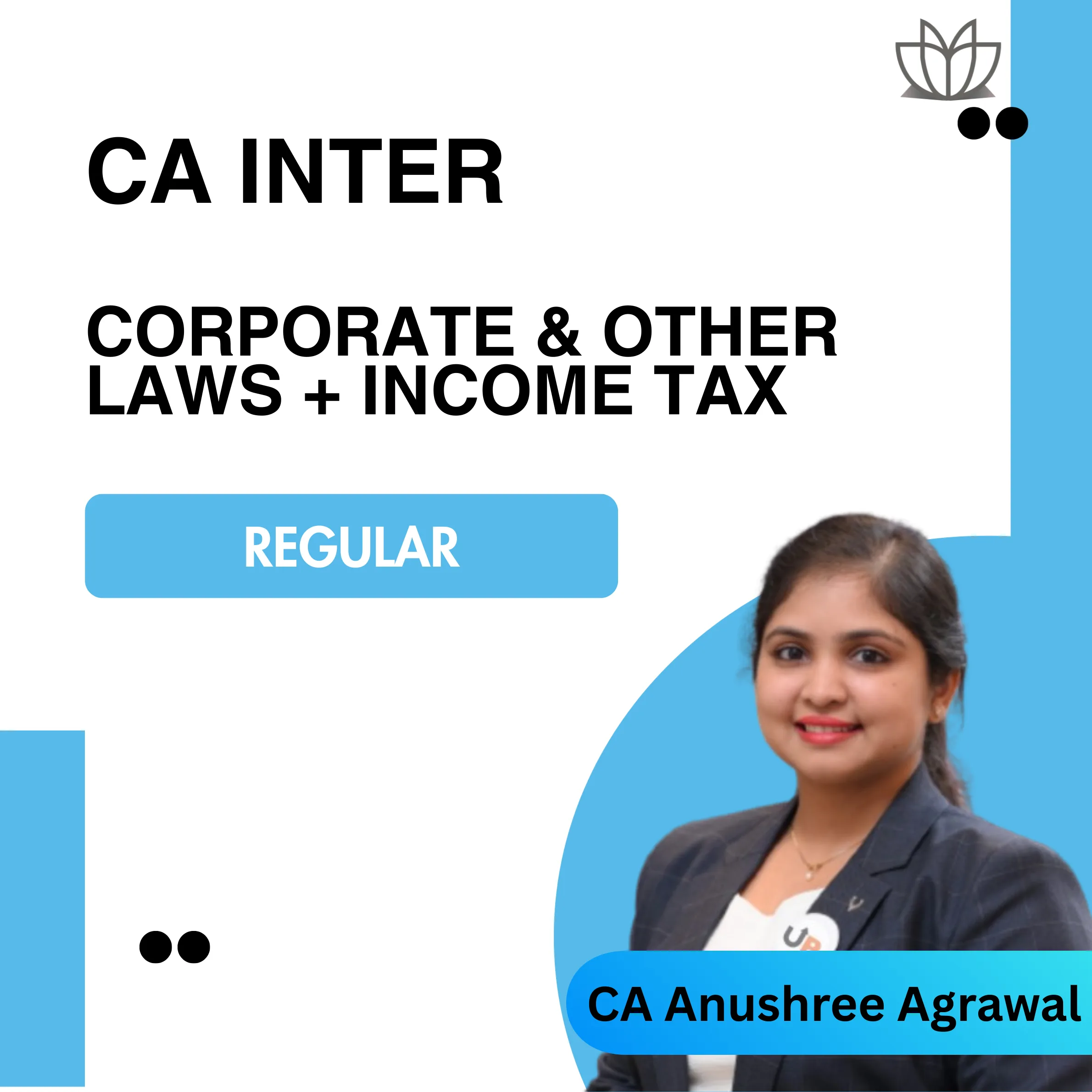 CA Inter Law and Income Tax Regular Combo For May/Sept 2026 & Jan 2027